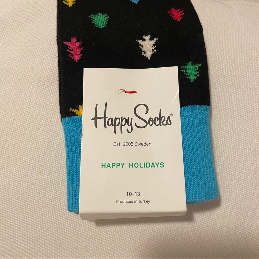 NWT | HAPPY SOCKS | HOLIDAY COLORS | SIZE 9-13